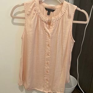 BR light pink blouse
